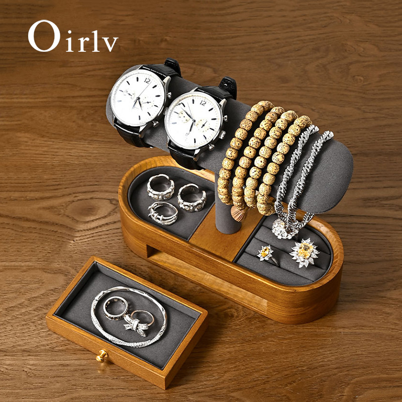 Oirlv Solid Wood Watch Organiz - đánh giá và giá Watch Display Box